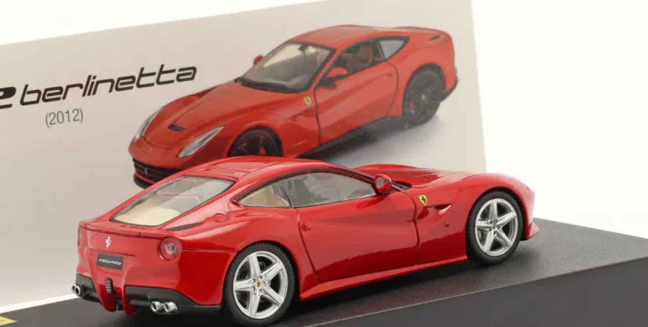 1/43 Altaya 2012 Ferrari F12 Berlinetta (Red) Car Model