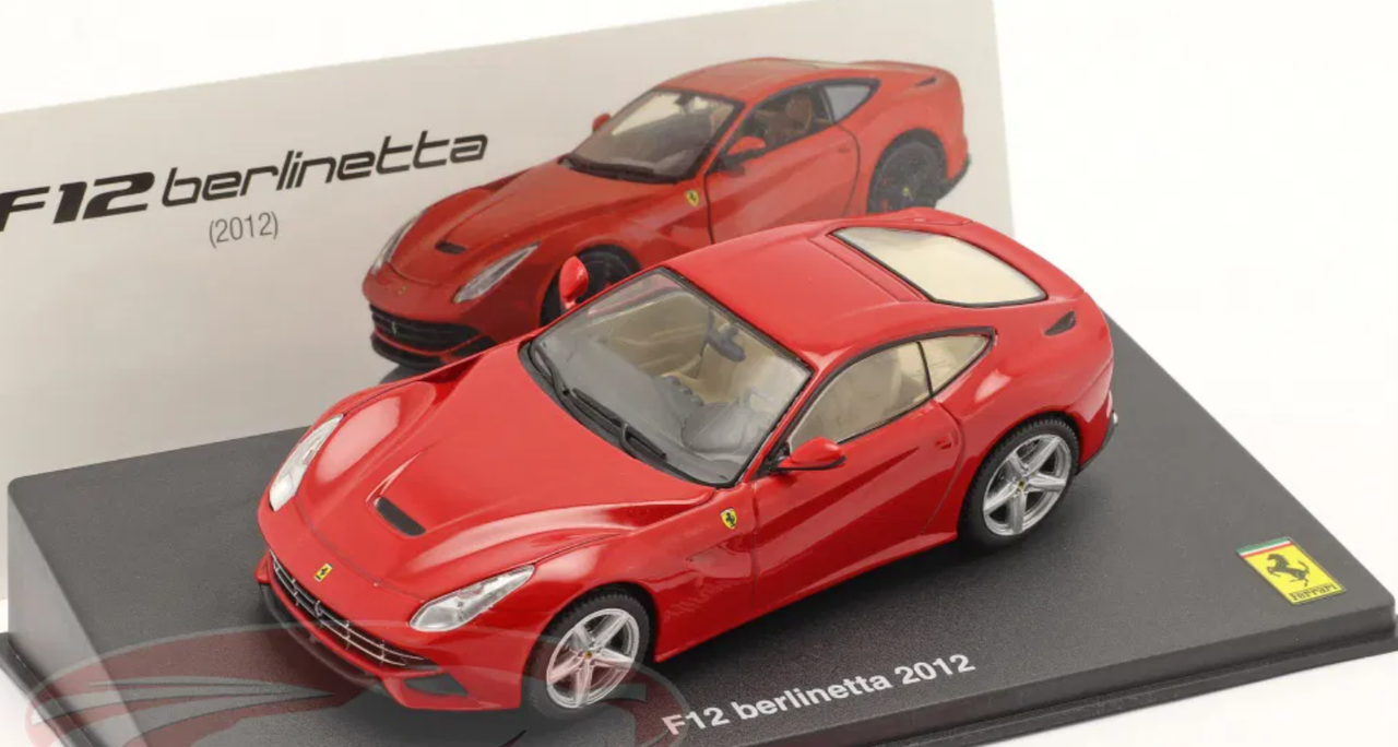 1/43 Altaya 2012 Ferrari F12 Berlinetta (Red) Car Model