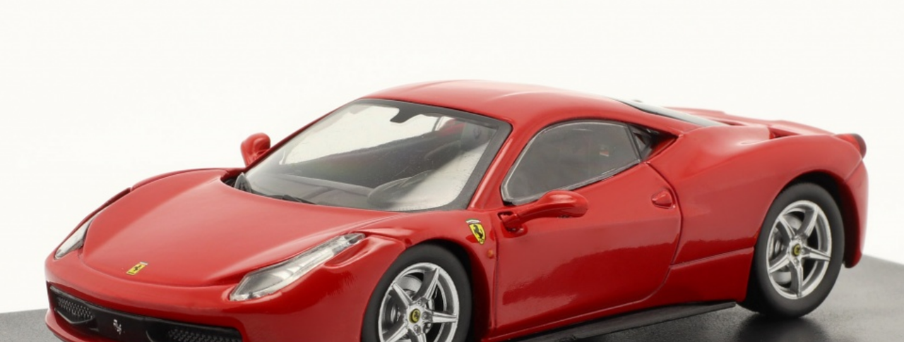 1/43 Altaya 2009 Ferrari 458 Italia (Red) Car Model