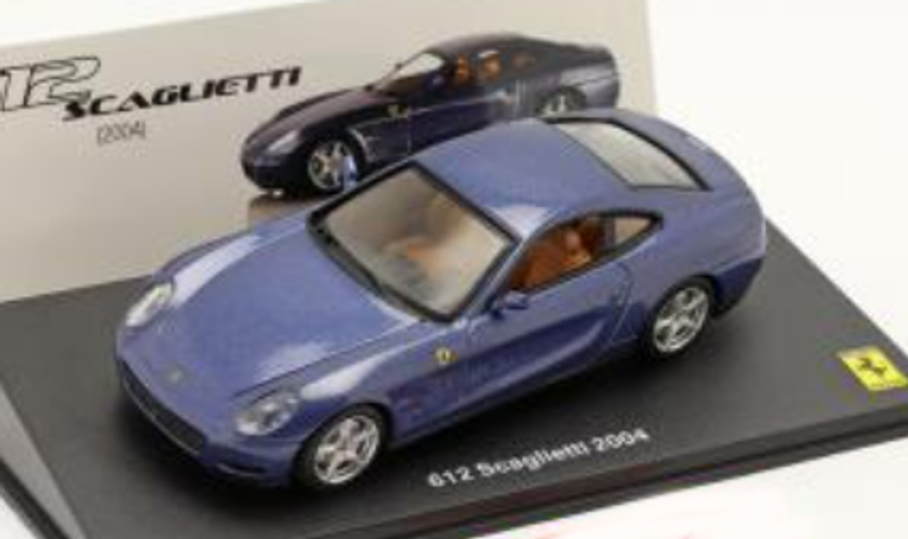 1/43 Altaya 2004 Ferrari 612 Scaglietti (Blue) Car Model
