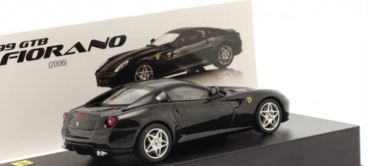 1/43 Altaya 2006 Ferrari 599 GTB Fiorano (Black) Car Model