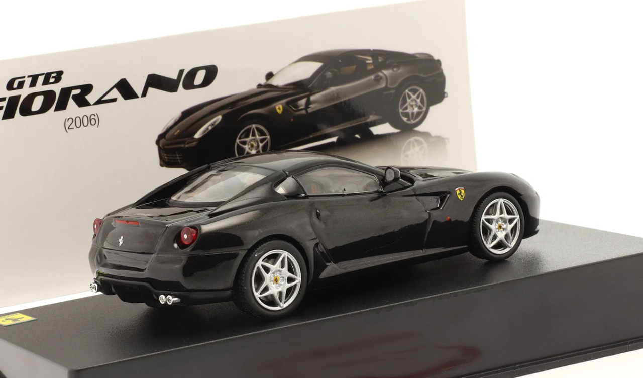 1/43 Altaya 2006 Ferrari 599 GTB Fiorano (Black) Car Model