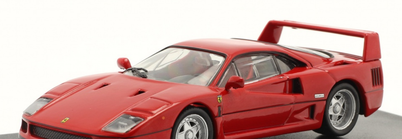 1/43 Altaya 1987 Ferrari F40 (Red) Car Model - LIVECARMODEL.com