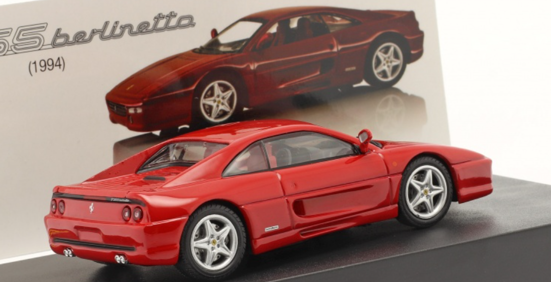 おもちゃ 品 1/43 京商 フェラーリ F355 ベルリネッタ レッド 1994年