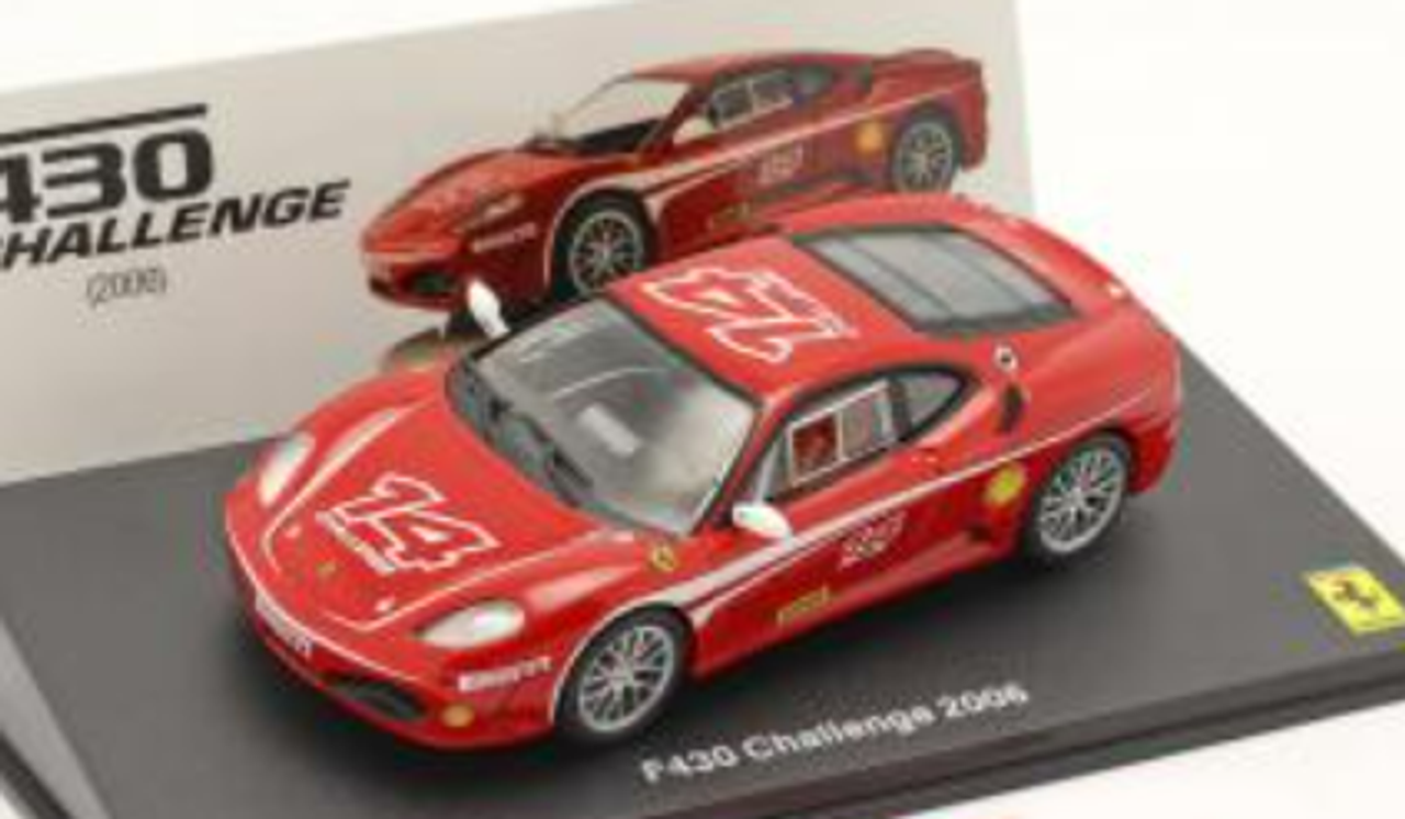 1/43 Altaya 2006 Ferrari F430 Challenge #14 (Red) Car Model