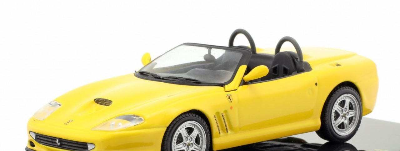 1/43 Altaya Ferrari 550 Barchetta (Yellow) Car Model