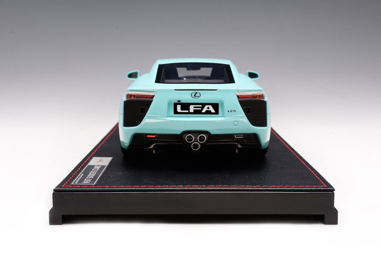 1/18 Ivy Lexus LFA (Tiffany Blue) Resin Car Model Limited 60 Pieces