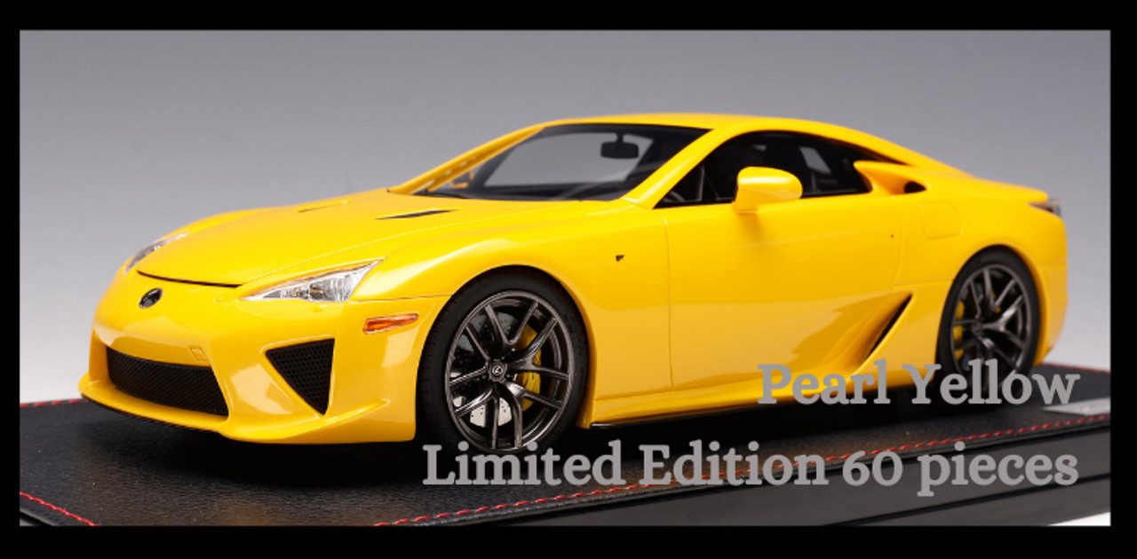 1/18 Ivy Lexus LFA (Pearl Yellow) Resin Car Model Limited 60