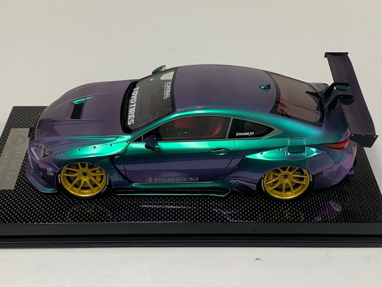 1/18 Dealer Edition Lexus RC F RCF Pandem Liberty Walk