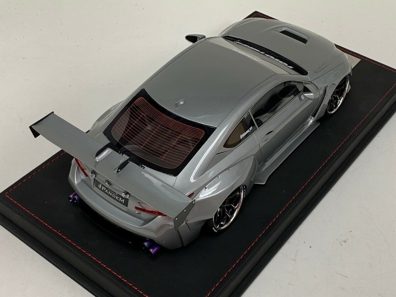 1/18 Dealer Edition Lexus RC F RCF Pandem Liberty Walk (Silver