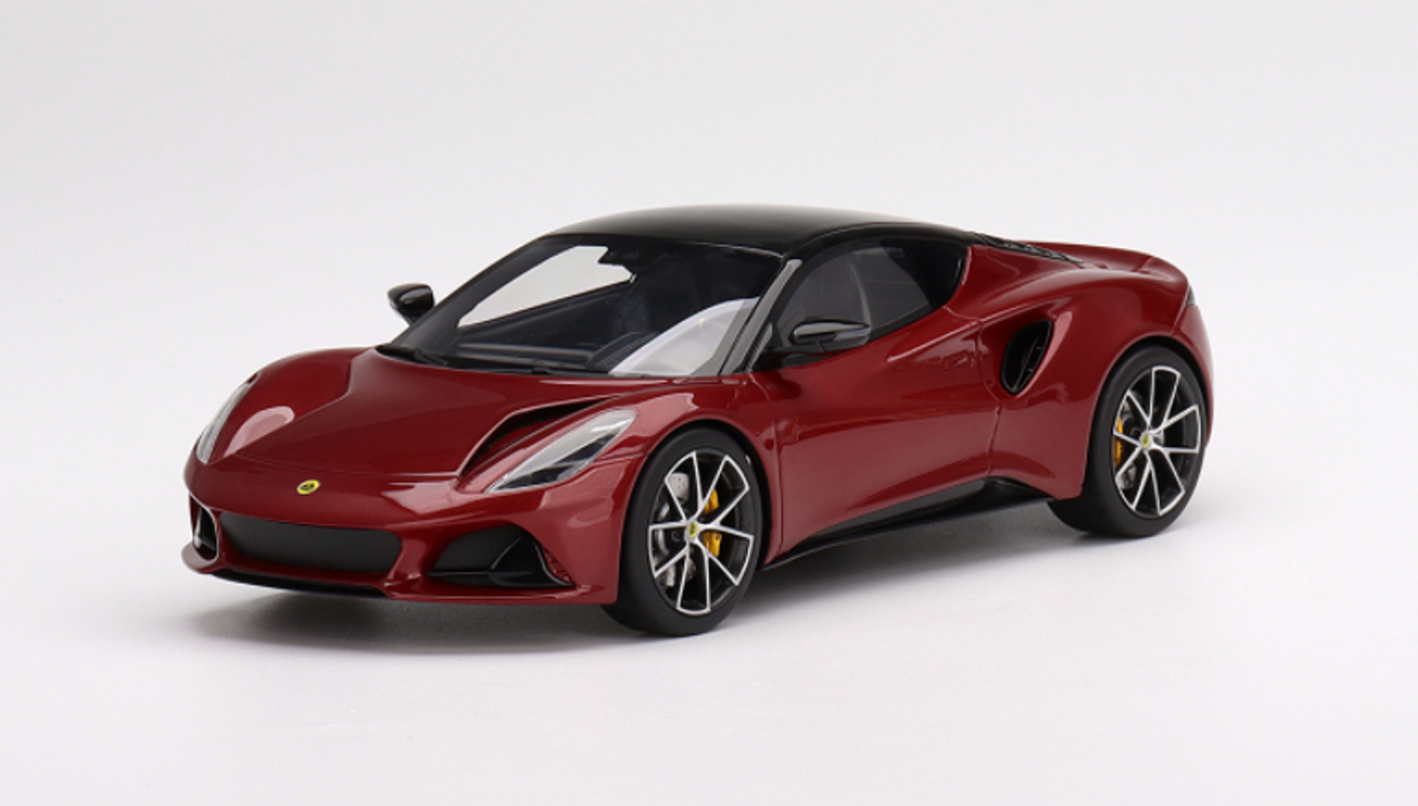 1/18 Top Speed Lotus Emira (Magma Red) Resin Car Model