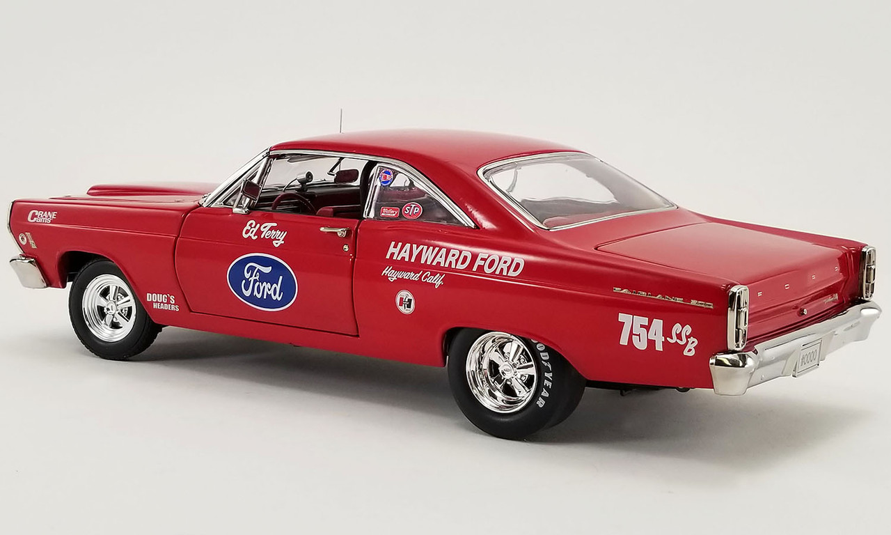 1/18 GMP 1966 Ford Fairlane 427 Prototype Hayward Ford Raced by Ed Terry Diecast Car Model