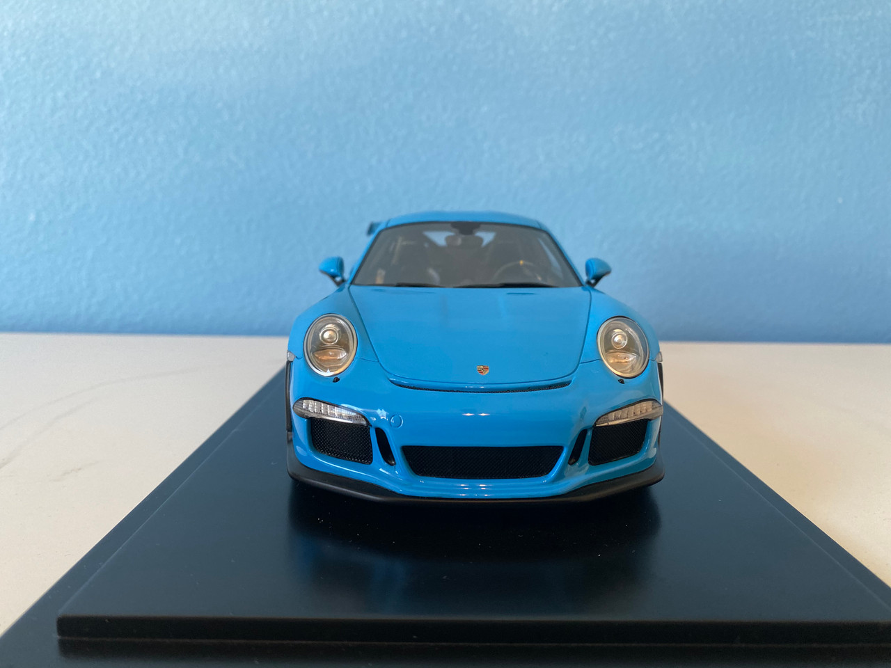 1/18 Dealer Edition Porsche 911 GT3 RS 991 (Riviera Blue) Car Model