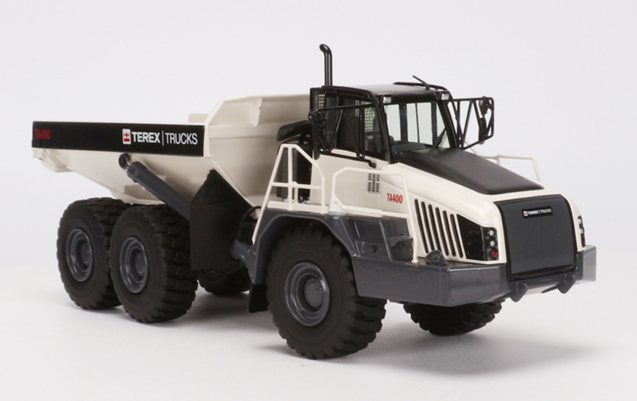 1/50 NZG TEREX TA400 ARTICULATED DUMP TRUCK (White) Diecast Car Model