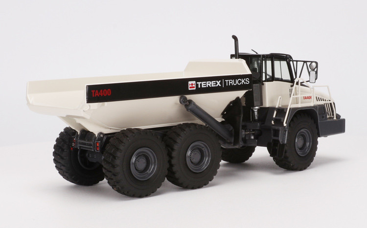 1/50 NZG TEREX TA400 ARTICULATED DUMP TRUCK (White) Diecast Car