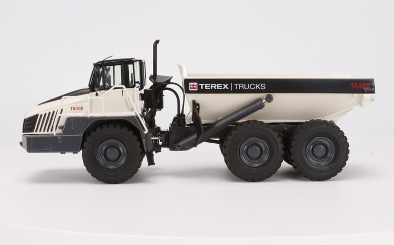 1/50 NZG TEREX TA400 ARTICULATED DUMP TRUCK (White) Diecast Car Model