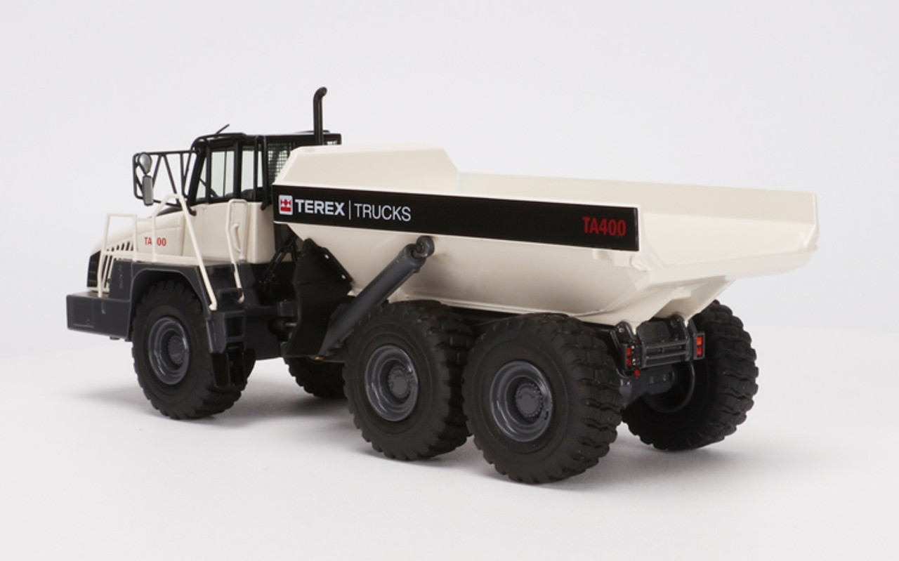 1/50 NZG TEREX TA400 ARTICULATED DUMP TRUCK (White) Diecast Car Model