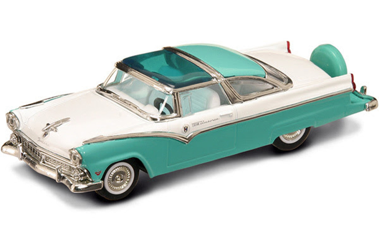 1955 Ford Crown Victoria Green 1/43 Diecast Model Car by Road Signature