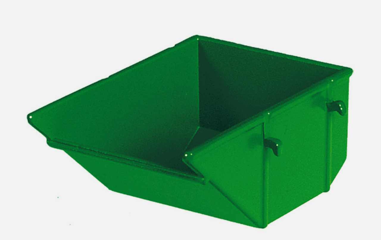 1/50 NZG Waste Container with Chain (Green) Diecast Model