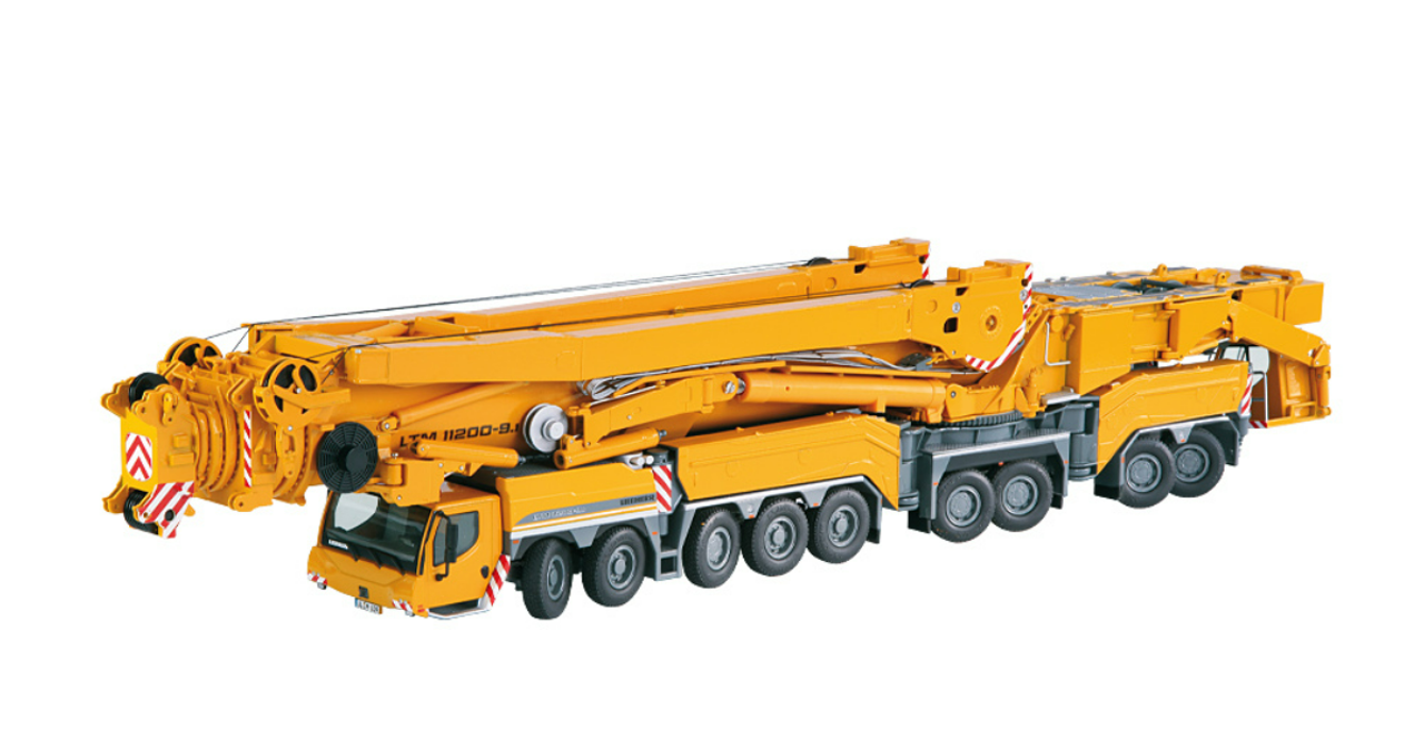 1:50 Crane Truck Toy Construction Vehicle Model Diecast