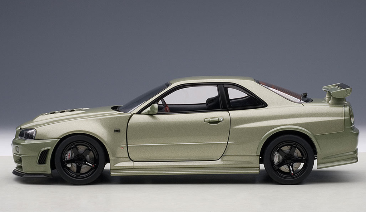 1/18 AUTOart NISMO R34 GT-R GTR Z-TUNE (MILLENNIUM JADE)(LIMITED EDITION OF 2,000 PCS WORLDWIDE) Diecast Car Model