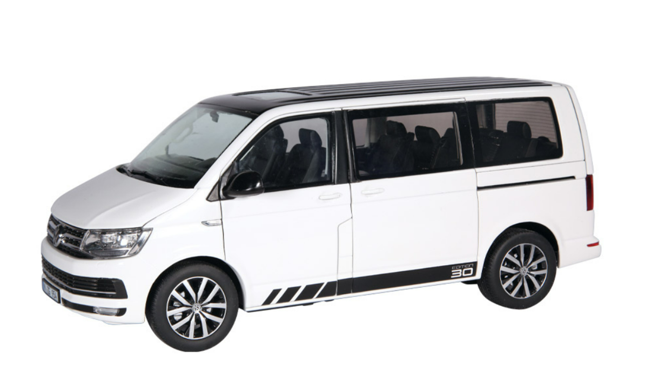 1/18 NZG Volkswagen VW T6 Multivan Edition 30 (White) Diecast Car Model