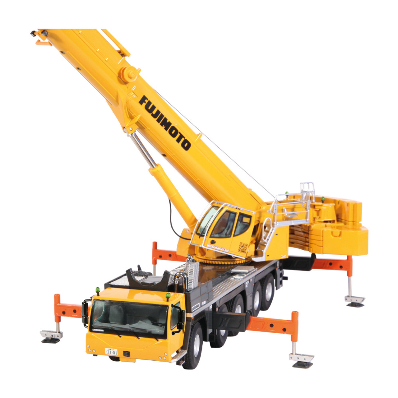 1/50 NZG Liebherr LTM1250-5.1 "Fujimoto" Mobile Crane Diecast Model Limited