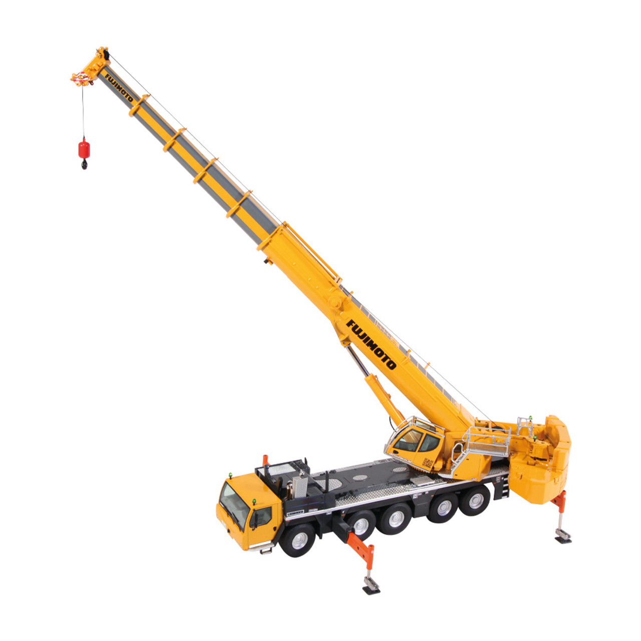新品 NZG 1/50 LIEBHERR LTM1250-5.1 藤本重機カラー 1/50 NZG Liebherr LTM1250-5.1 