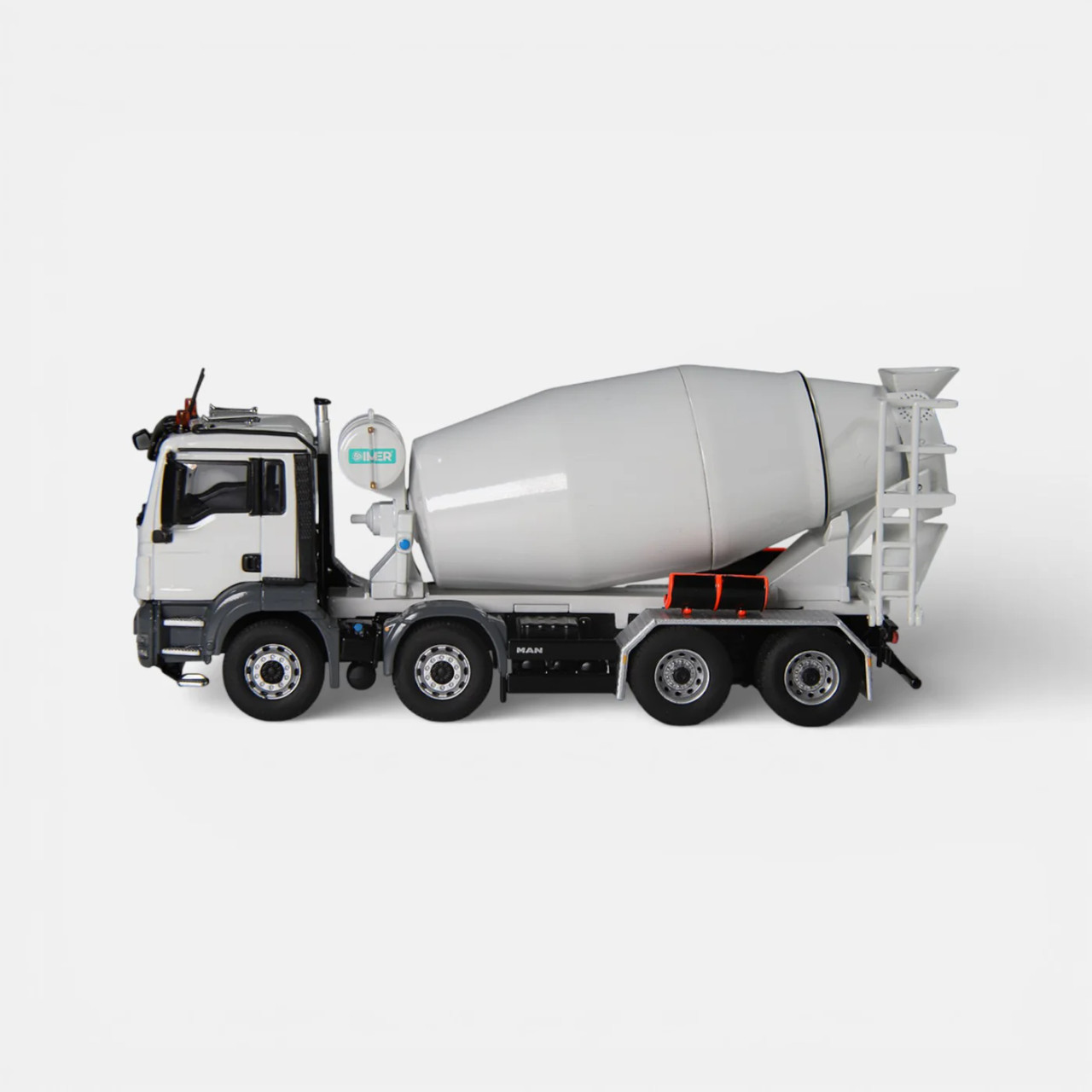 1/50 NZG MAN TGS 8x4 Concrete Mixer Diecast Model - LIVECARMODEL.com