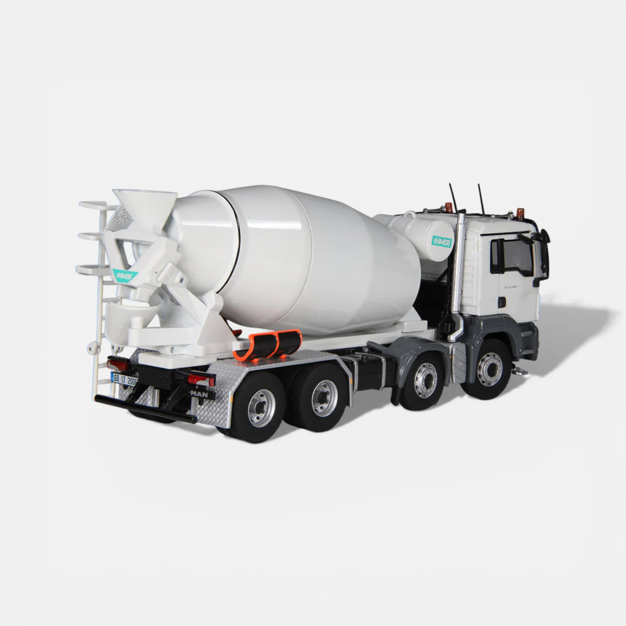 1/50 NZG MAN TGS 8x4 Concrete Mixer Diecast Model - LIVECARMODEL.com