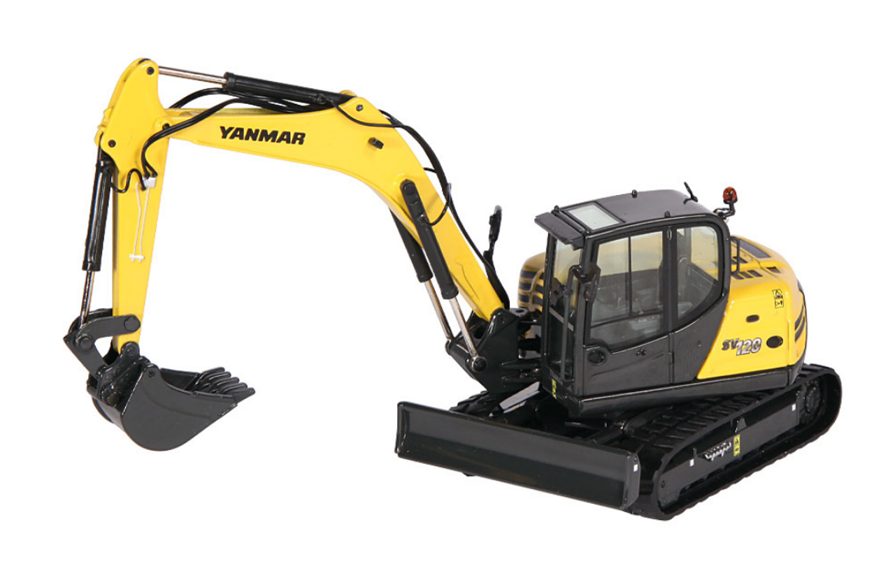 1/50 NZG Yanmar SV120 Crawler Excavator Diecast Model