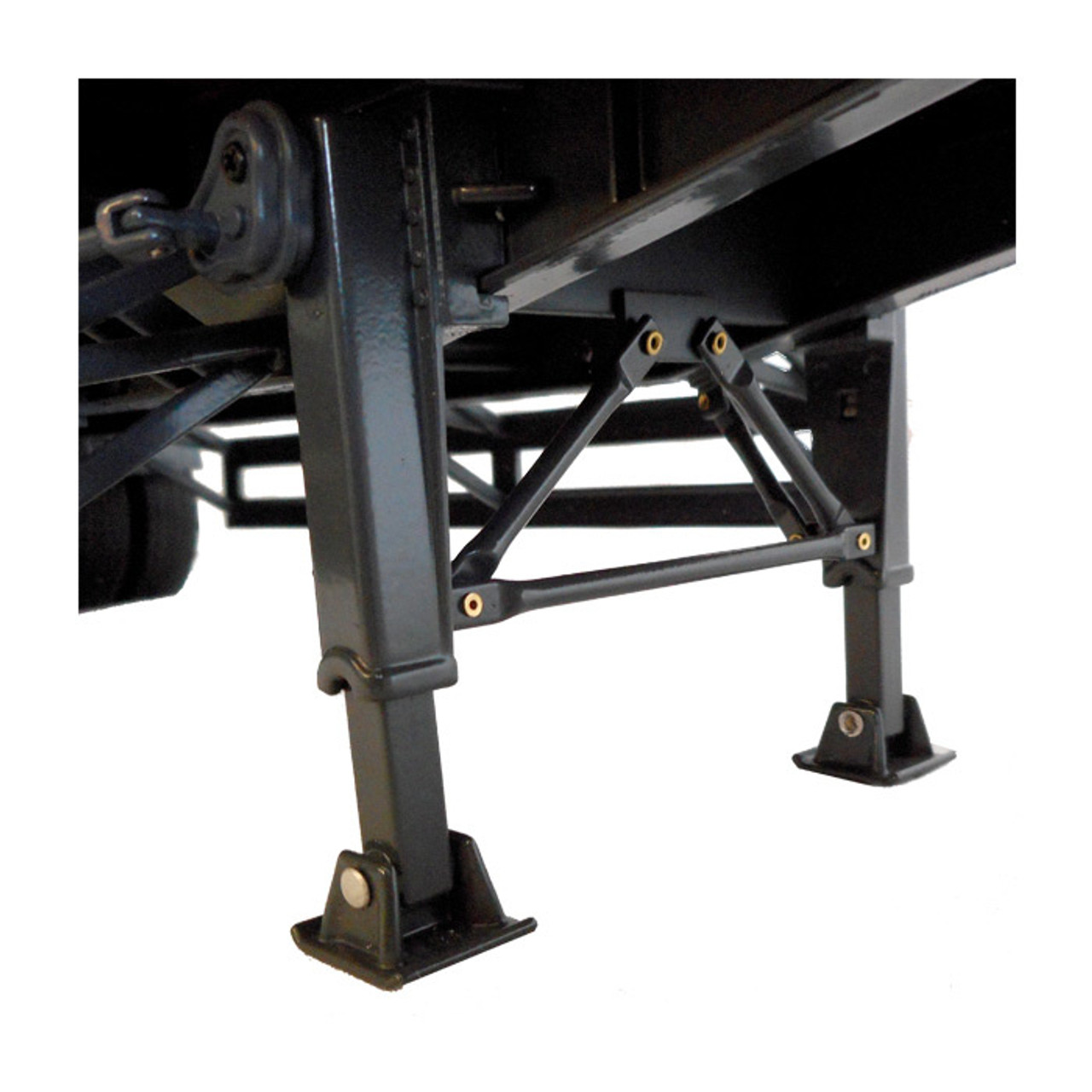 1/18 NZG Trailer EU & 40 Ft Container "Blue" Diecast Model