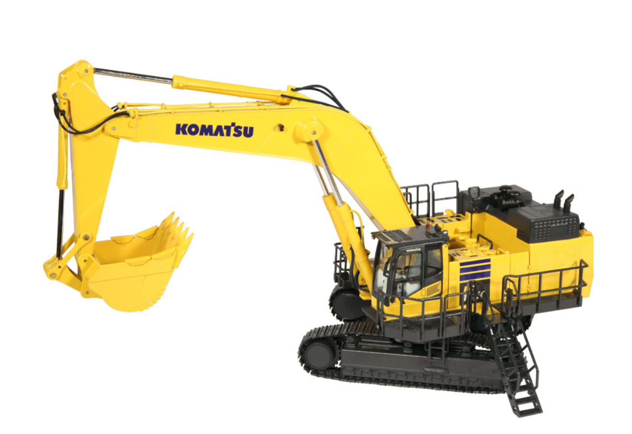 1/50 NZG Komatsu PC1250 Excavator with Backhoe Diecast Model