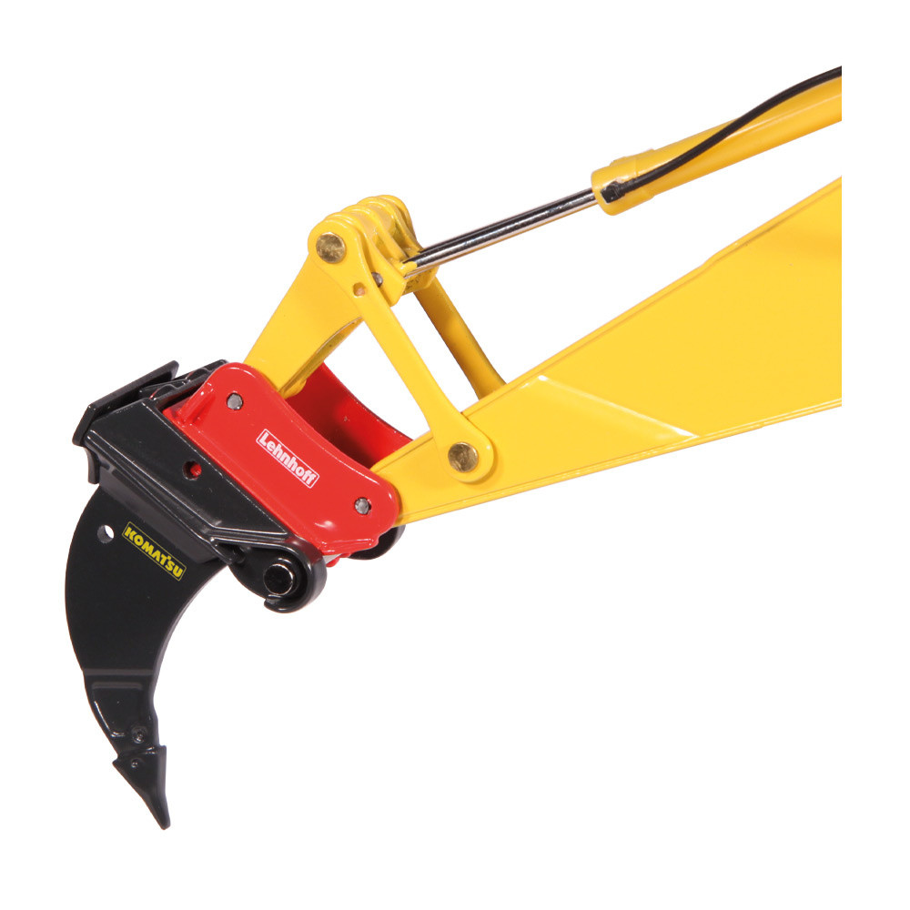 1/50 NZG Komatsu PC1250 Excavator with Lehnhoff Quick Coupler