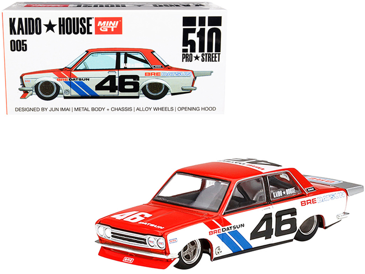 Diecast Kaido House Datsun 510 PRO Street SK510 Mini GT 1/64