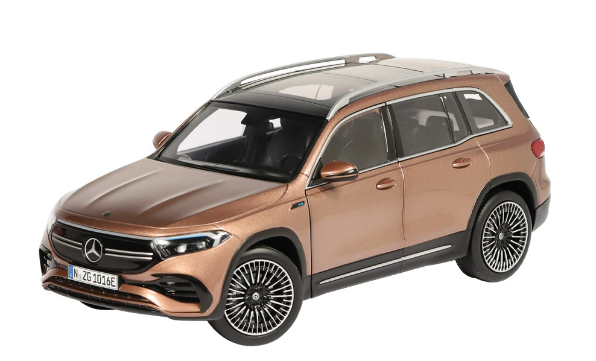 EQB NZG Mercedes-Benz Blue Denim Scale NZG 1/18 Mercedes Benz EQB cosmos black　メルセデス　ベンツ