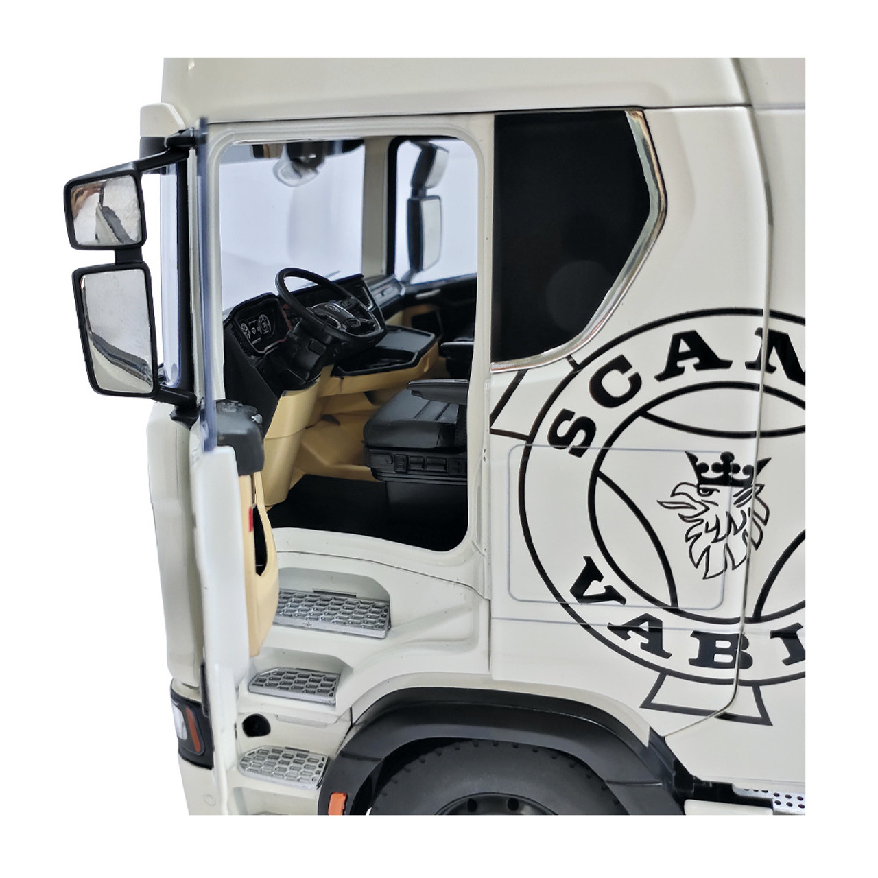 2024豊富なNZG 1/18 Scania V8 730S white　スカニア　トランスポーター　キャリアカー 建設車両、作業車