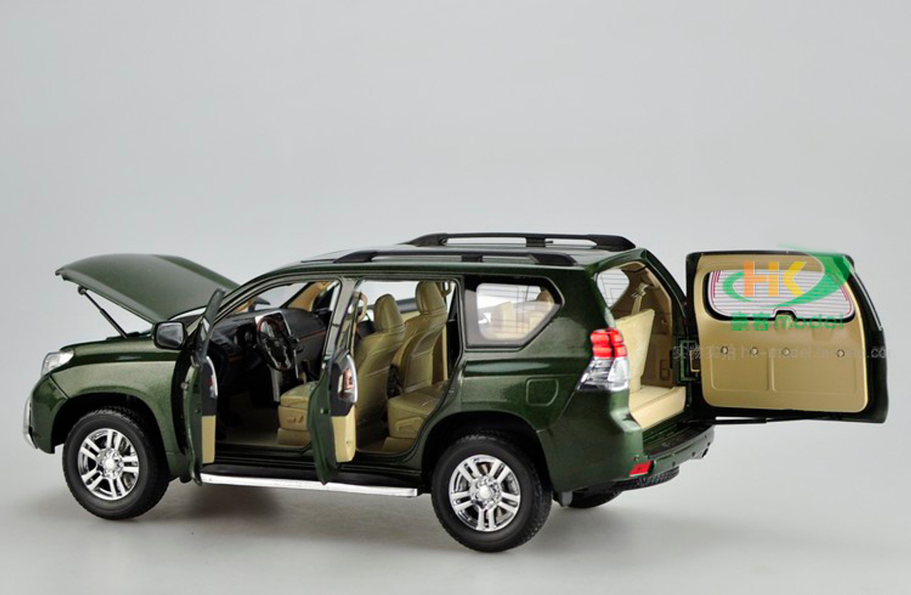 1/18 Dealer Edition Toyota Prado (Green) Diecast Car Model