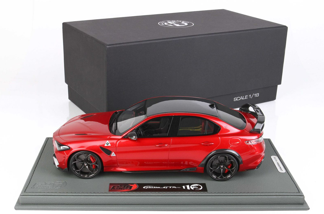 BBR 1/18 Alfa Romeo Giulia GTAm Verde Montreal red brakes アルファ 