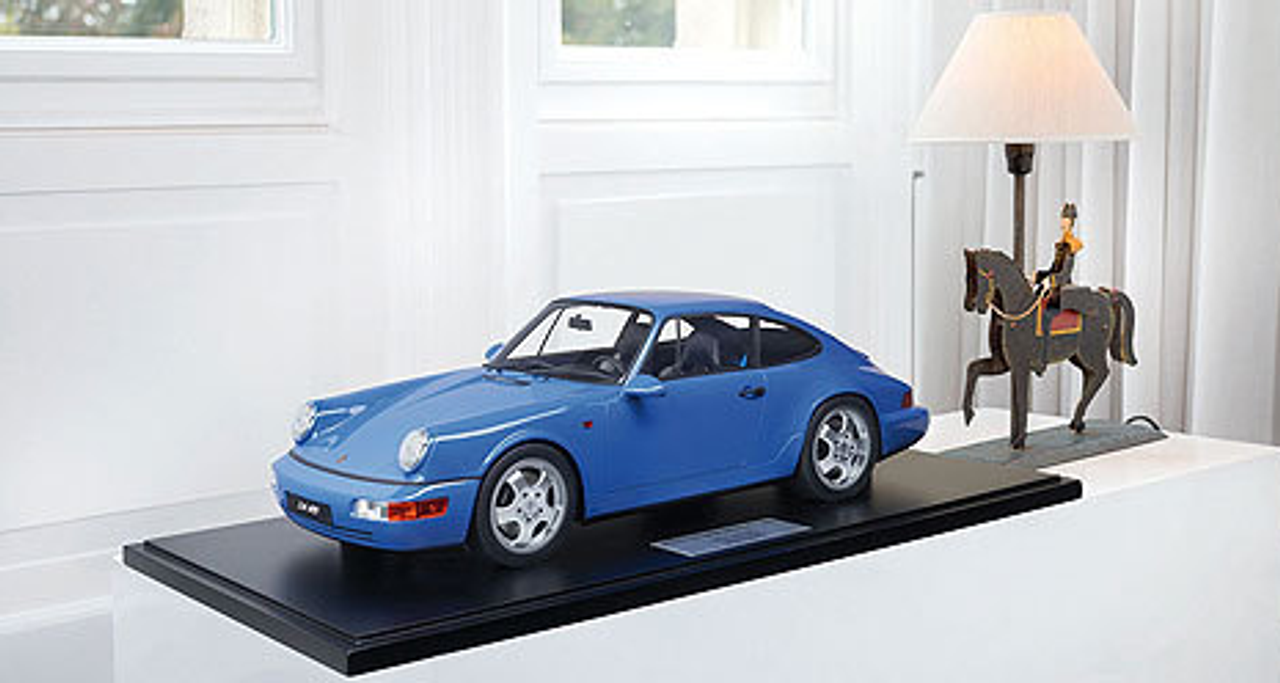1/8 Minichamps 1994 Porsche 911 (964) Carrera RS (Navy Blue) Resin Car Model Limited 99 Pieces