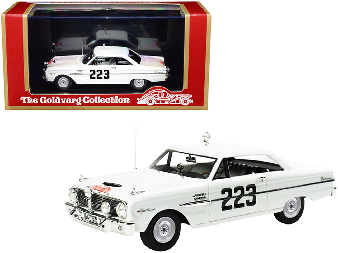 Ford Falcon #223 Bo Ljungfeldt - Gunnar Haggbom Monte-Carlo Rally (1963) Limited Edition to 220 pieces Worldwide 1/43 Model Car by Goldvarg Collection