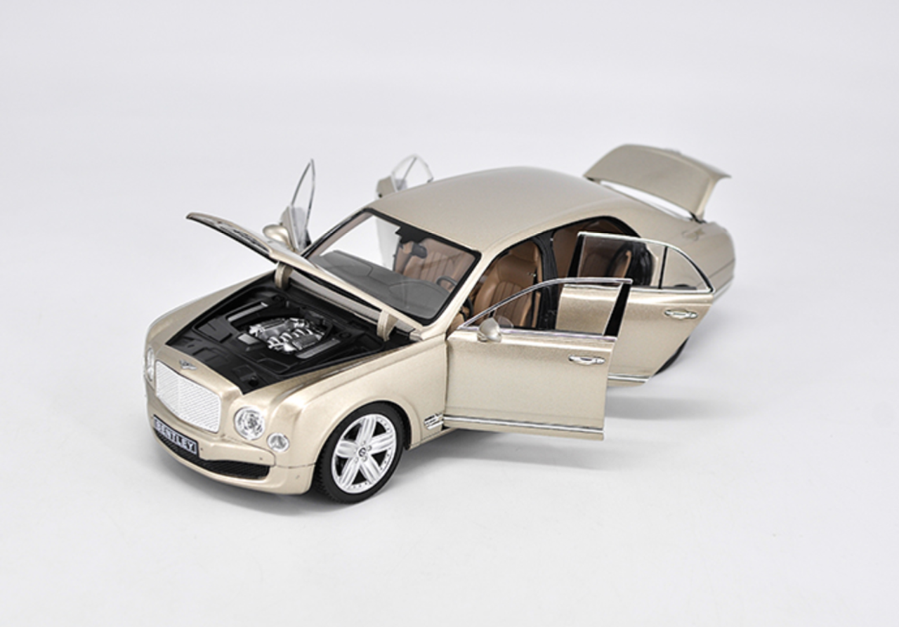 1/18 Rastar Bentley Mulsanne (Champagne) Diecast Car Model