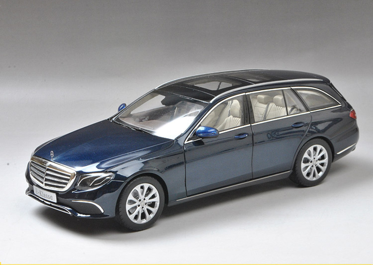 1/18 Dealer Edition Mercedes-Benz MB S213 W213 E-Class E-Klasse Wagon  (Blue) Diecast Car Model