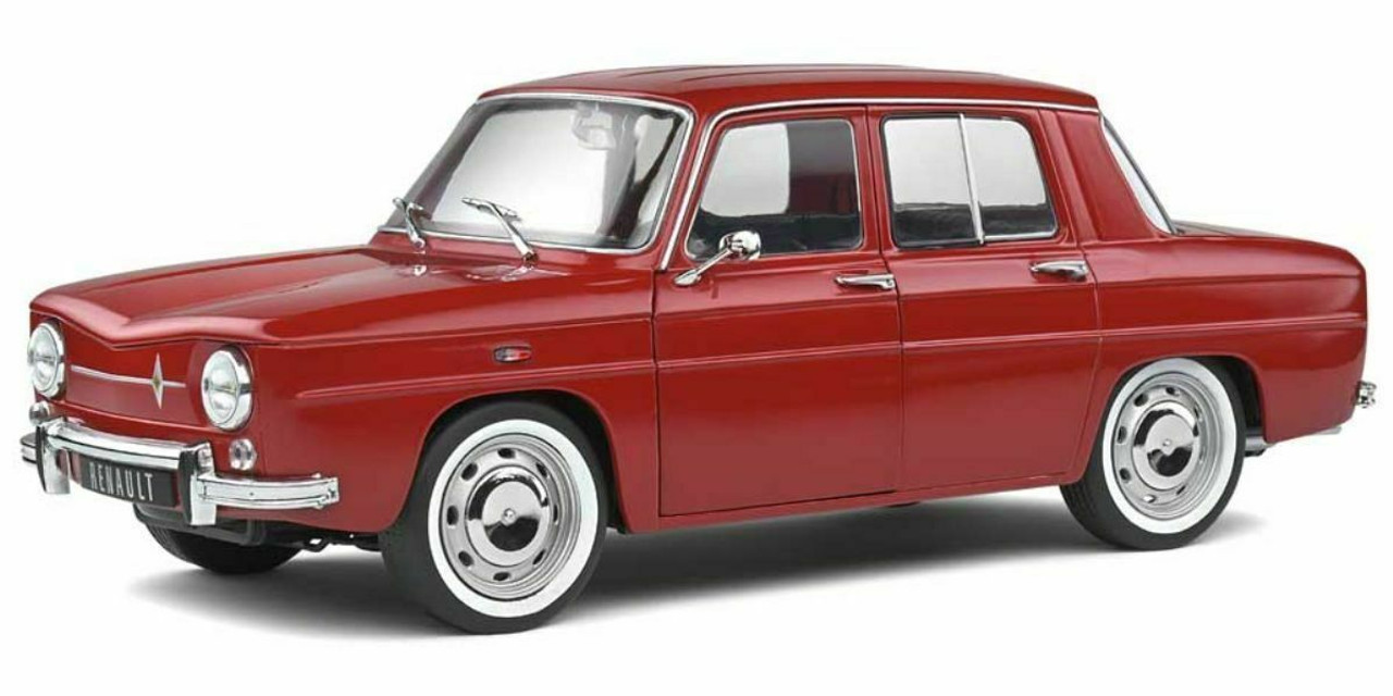 1/18 Solido 1967 Renault 8 Major (Red) Diecast Car Model