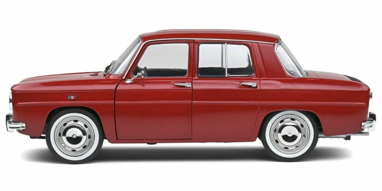 1/18 Solido 1967 Renault 8 Major (Red) Diecast Car Model