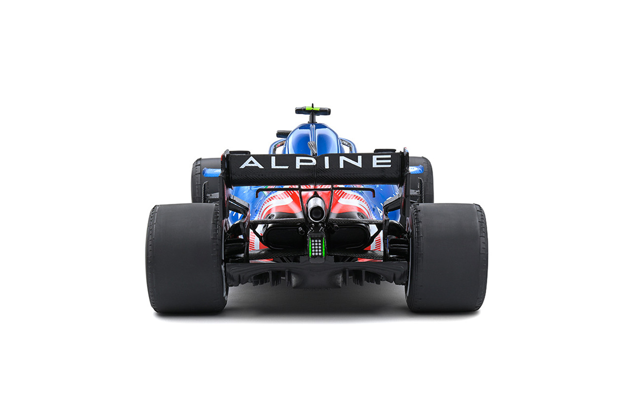 1/18 Solido 2021 Esteban Ocon Alpine A521 #31 7th Portugal GP Formula 1 Diecast Car Model