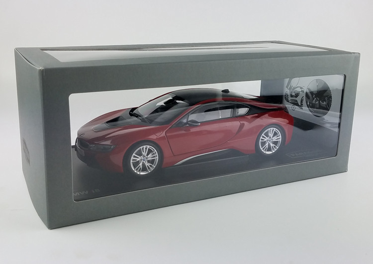 1/18 Paragon BMW i8 (Red) Diecast Car Model - LIVECARMODEL.com
