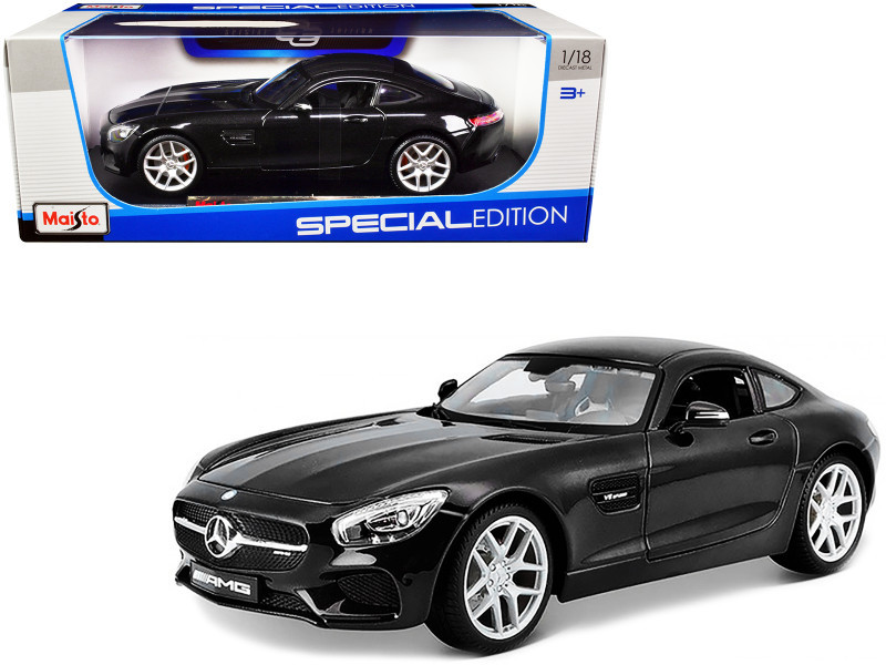 1/18 Maisto Mercedes-AMG GT (Black) Diecast Car Model