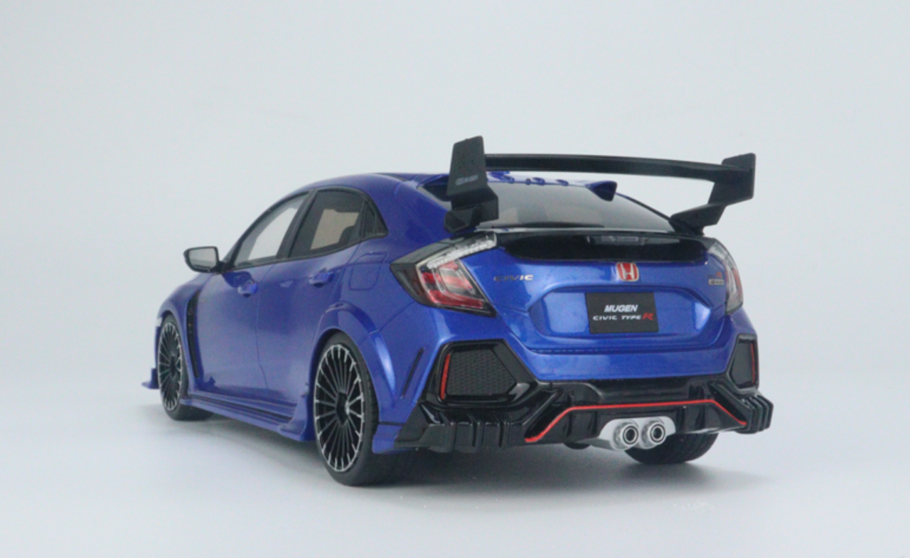 1/18 OTTO Honda Civic FK8 Type-R TypeR (Mugen Blue) Resin Car Model