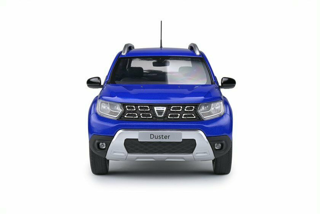 1/18 Solido 2018 Dacia Duster MK II (Cosmos Blue Metallic) Diecast Car Model